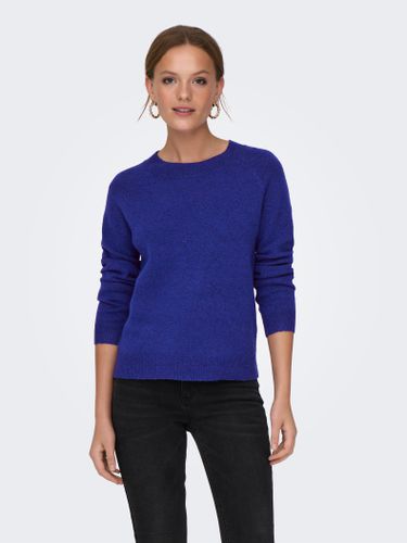 Couleur Unie Pull En Maille - ONLY - Modalova