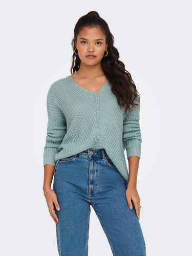 Décolleté En V Pull En Maille - ONLY - Modalova