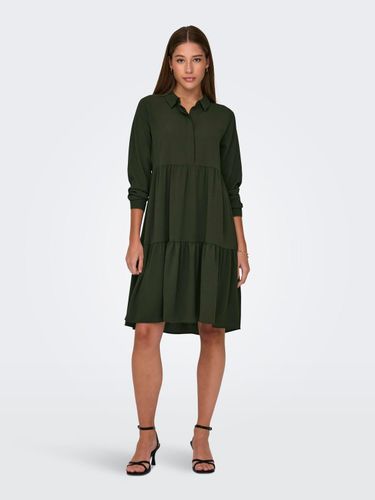 Couleur Unie Robe-chemise - ONLY - Modalova