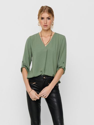 Couleur Unie Top Manches 3/4 - ONLY - Modalova