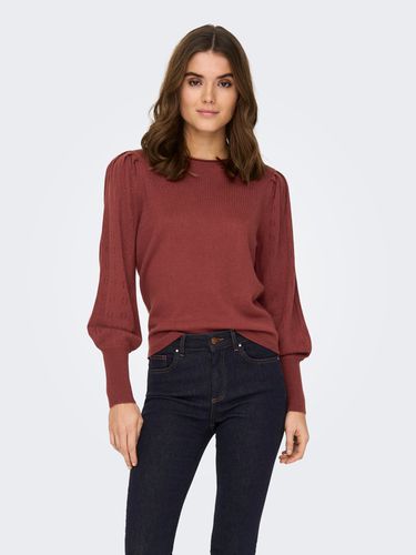 Couleur Unie Pull En Maille - ONLY - Modalova