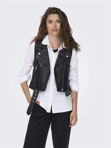 Simili Cuir Gilet - ONLY - Modalova