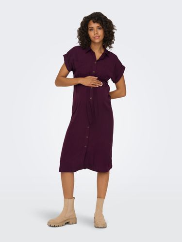 Maman Avec Manches Courtes Robe-chemise - ONLY - Modalova