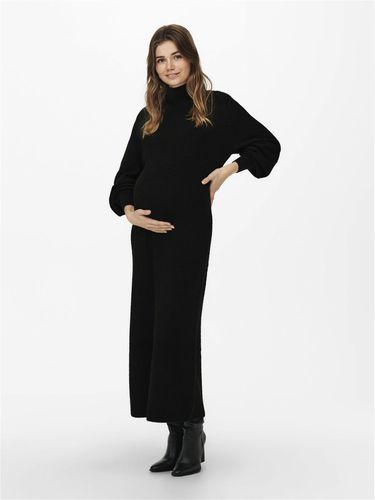 Mama Long Robe En Maille - ONLY - Modalova