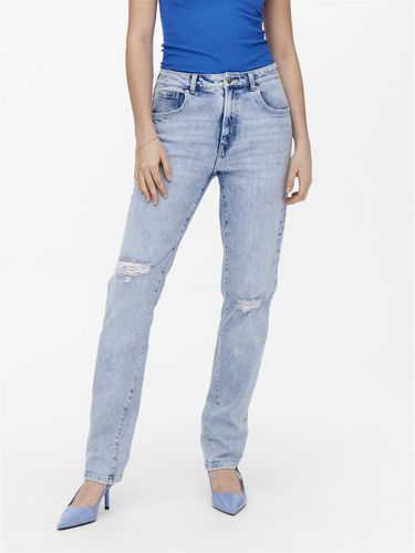 Onlscarlett Life Taille Haute Cheville Jean Droit - ONLY - Modalova