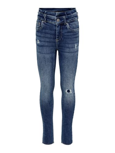 Jeans Skinny Fit Ourlé Destroy - ONLY - Modalova