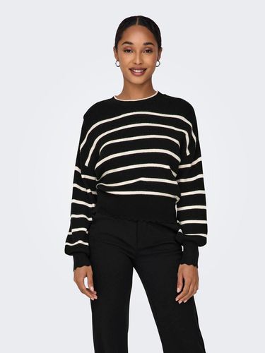 Pull-overs Col Rond Manches Ballons - ONLY - Modalova