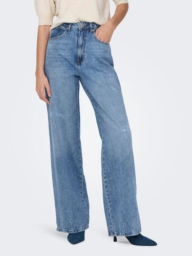 Jeans Wide Leg Fit Taille Haute - ONLY - Modalova