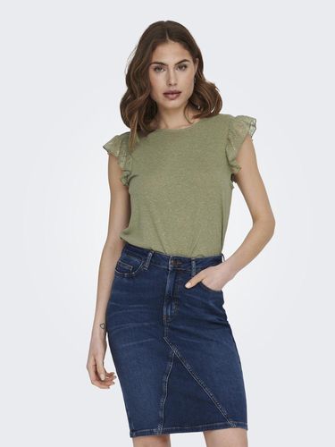 Tops Regular Fit Col Rond - ONLY - Modalova