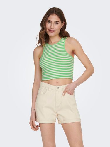 Tops Cropped Fit Col Rond - ONLY - Modalova