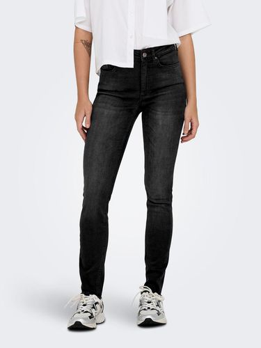 Jeans Skinny Fit Taille Haute Ourlet Brut Tall - ONLY - Modalova