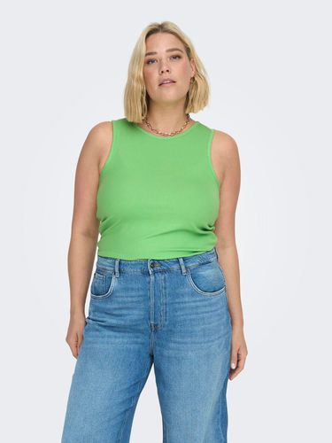 Tops Cropped Fit Col Rond Curve - ONLY - Modalova