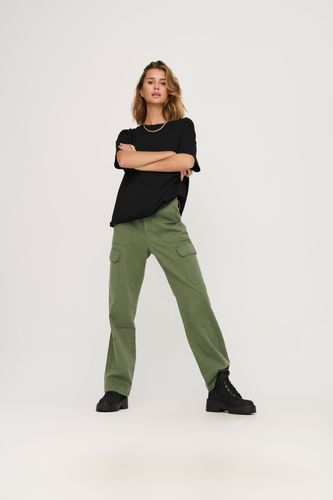 Pantalons Loose Fit Taille Haute - ONLY - Modalova
