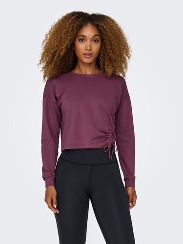 Sweat-shirt Loose Fit Col Rond Épaules Tombantes - ONLY - Modalova
