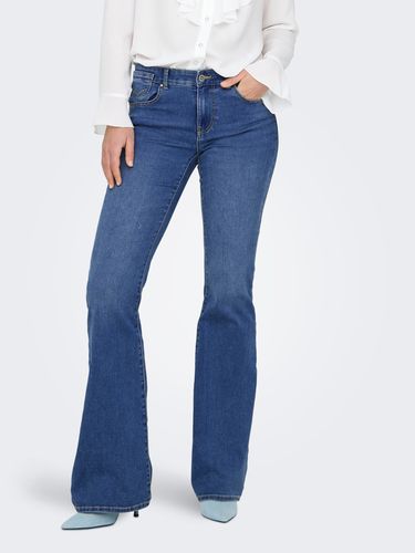 Jeans Flared Fit Taille Moyenne - ONLY - Modalova