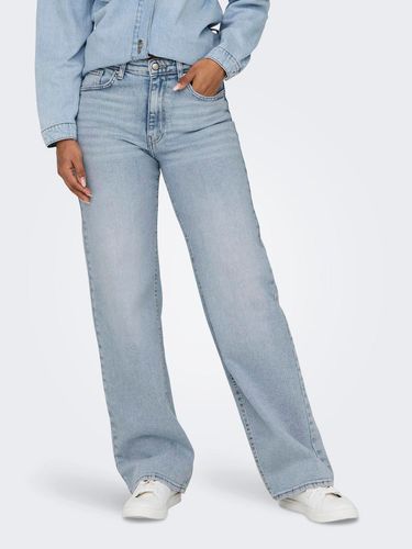 Onljuicy High Waist Wide Jeans - ONLY - Modalova