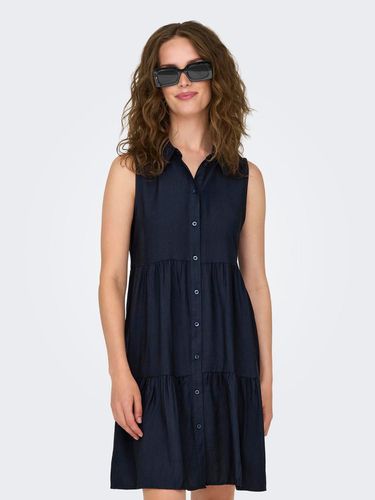 Robe Midi Regular Fit Col Chemise - ONLY - Modalova