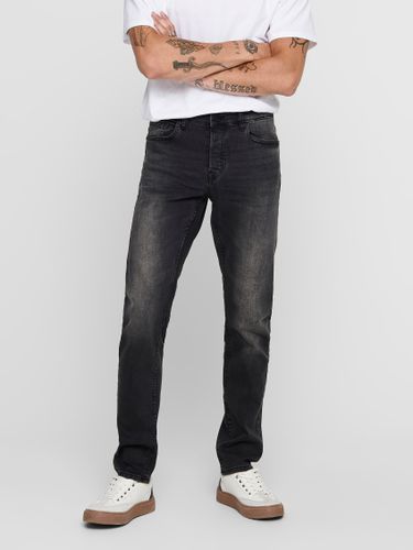 Jeans Slim Fit Taille Basse - ONLY & SONS - Modalova