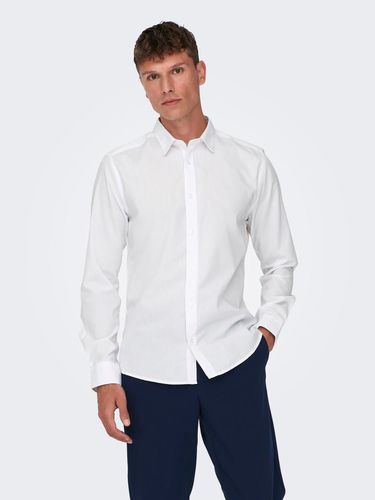 Chemises Slim Fit Col Chemise - ONLY & SONS - Modalova