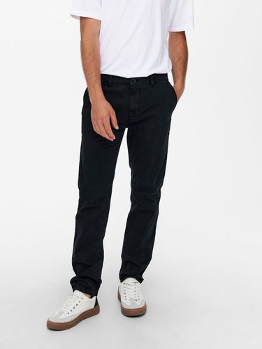 Chinos Slim Fit Taille Moyenne - ONLY & SONS - Modalova