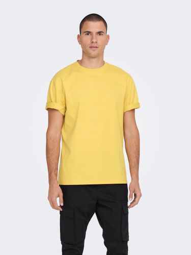 T-shirts Relaxed Fit Col Rond - ONLY & SONS - Modalova