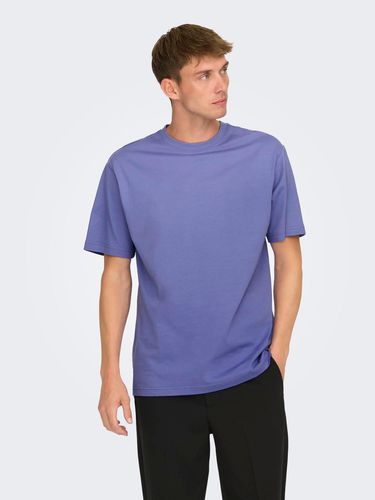 T-shirts Relaxed Fit Col Rond - ONLY & SONS - Modalova