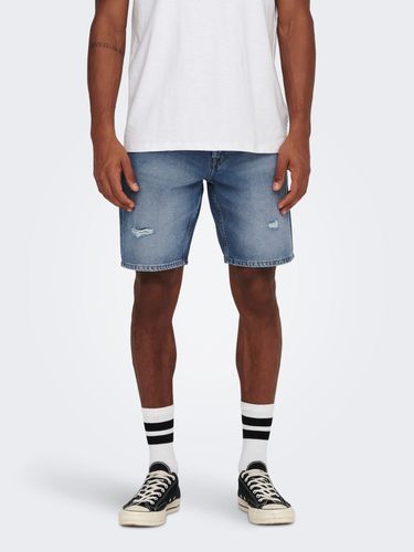 Shorts Loose Fit Taille Classique - ONLY & SONS - Modalova
