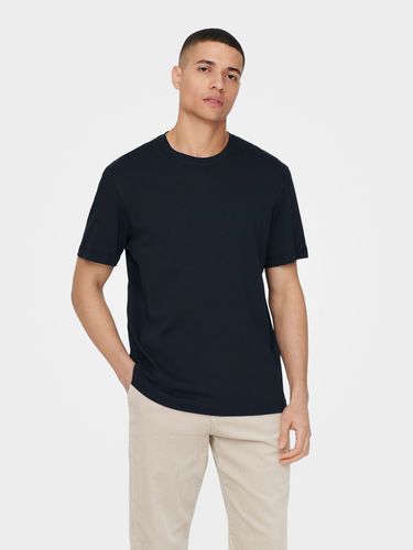 T-shirts Regular Fit Col Rond - ONLY & SONS - Modalova