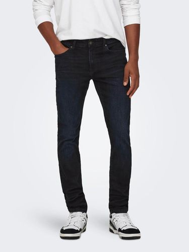 Jeans Slim Fit Taille Basse - ONLY & SONS - Modalova