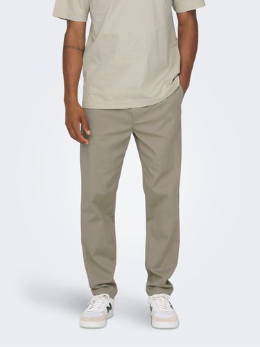 Pantalons Tapered Fit - ONLY & SONS - Modalova