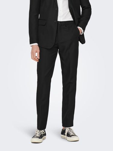 Pantalons De Tailleur Slim Fit - ONLY & SONS - Modalova