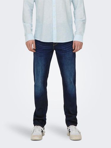 Jeans Slim Fit Taille Basse - ONLY & SONS - Modalova
