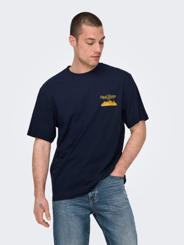 T-shirts Relaxed Fit Col Rond - ONLY & SONS - Modalova