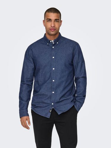 Chemises Regular Fit Col boutonné - ONLY & SONS - Modalova