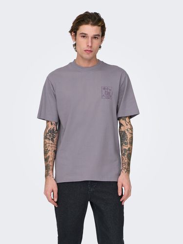 T-shirts Relaxed Fit Col rond - ONLY & SONS - Modalova