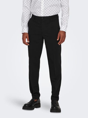 Pantalons de tailleur Slim Fit - ONLY & SONS - Modalova