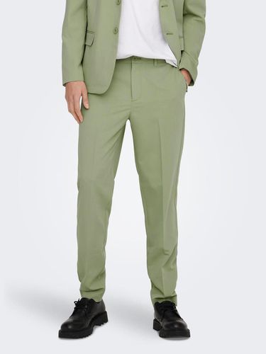 Pantalons de tailleur Slim Fit - ONLY & SONS - Modalova