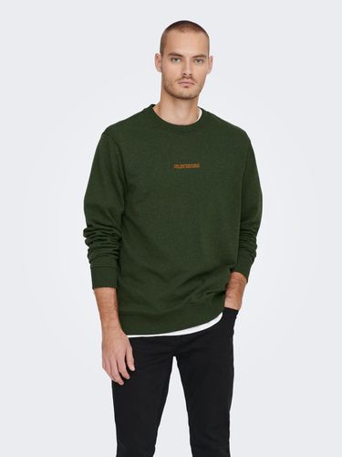 Sweat-shirts Regular Fit Col rond - ONLY & SONS - Modalova