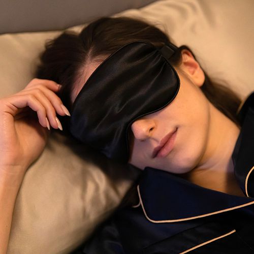 LILYSILK Masque Pour Les Yeux Sommeil de Soie Idéal Black France - LILYSILK - Modalova