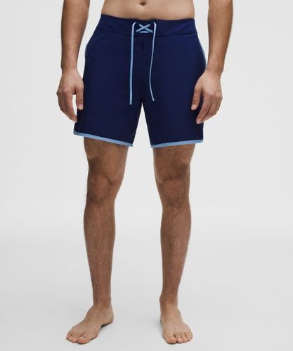 “ Boardshort classique sans doublures â€“ 18 cm â€“ Bleu â€“ Taille 38 - lululemon - Modalova