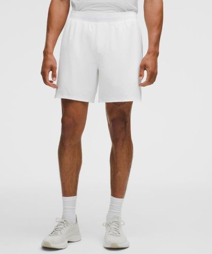 “ Textured Swift Tennis Short 7"s â€“ Blanc â€“ Taille S - lululemon - Modalova