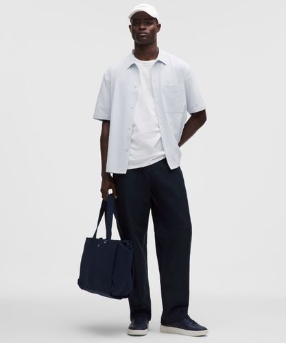 “ Chemise Airing Easy Ã  col ouvert TexturÃ©es â€“ Bleu â€“ Taille M - lululemon - Modalova