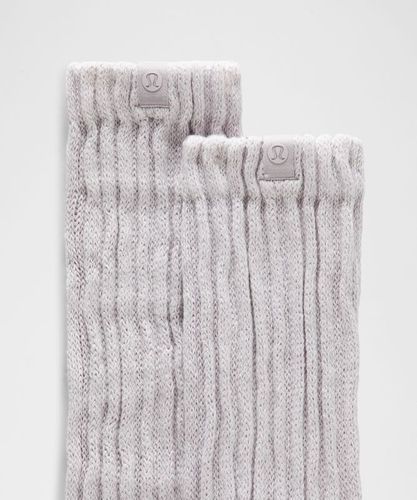 “ Chaussettes unisexes Ã  effet plissÃ© â€“ Taille XL - lululemon - Modalova
