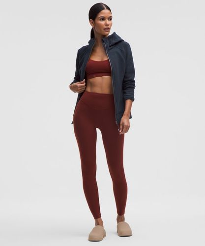 “ Sweat Ã  capuche Scuba zippÃ©s â€“ Bleu â€“ Taille 0 - lululemon - Modalova