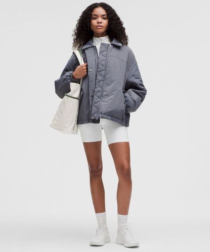 “ Veste oversize isolÃ©e Ã  cols â€“ Gris â€“ Taille M - lululemon - Modalova