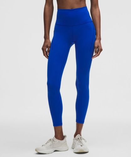 “ Legging Wunder Train taille haute avec pochess â€“ 64 cm â€“ Bleu - lululemon - Modalova