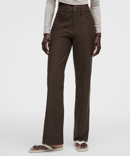 “ Pantalon EasyFive taille mi-haute Ã  coupe droite dÃ©contractÃ©e Standards â€“ Taille 24 - lululemon - Modalova