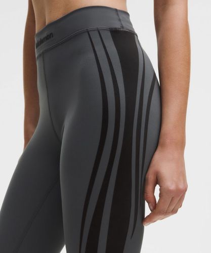 “ Legging Wunder Train taille haute 6 FloquÃ©s â€“ 4 cm â€“ Gris - lululemon - Modalova