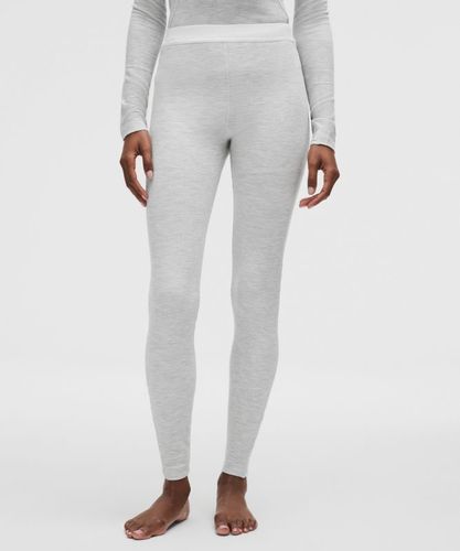 “ Legging taille haute Ã  maille gaufrÃ©es â€“ 71 cm â€“ Light Gris â€“ Taille XL - lululemon - Modalova