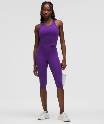 “ Pantacourt Wunder Train taille hautes â€“ 38 cm â€“ Violet/Violet â€“ Taille 2 - lululemon - Modalova